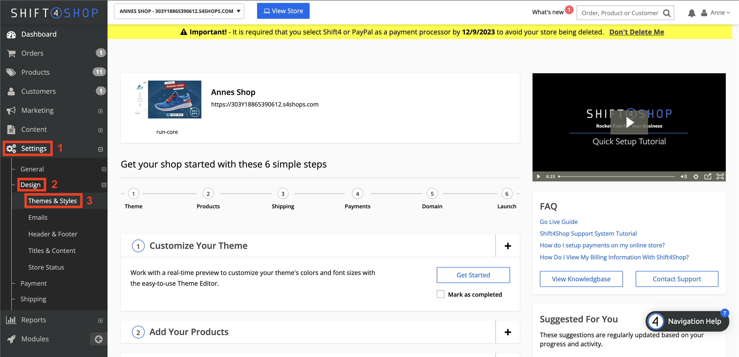 Translate Shift4Shop with SiteTran